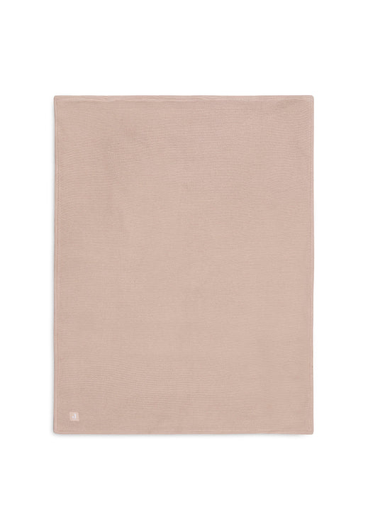 Deken Wieg 75x100cm Basic Knit Wild Rose/Fleece